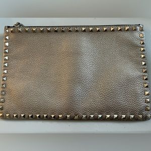 Valentino Rockstud Calfkin Pouch